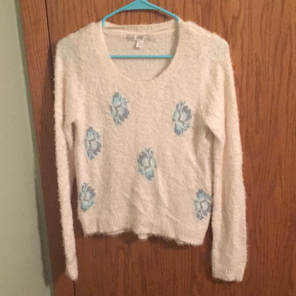 Lauren Conrad Floral Sweater